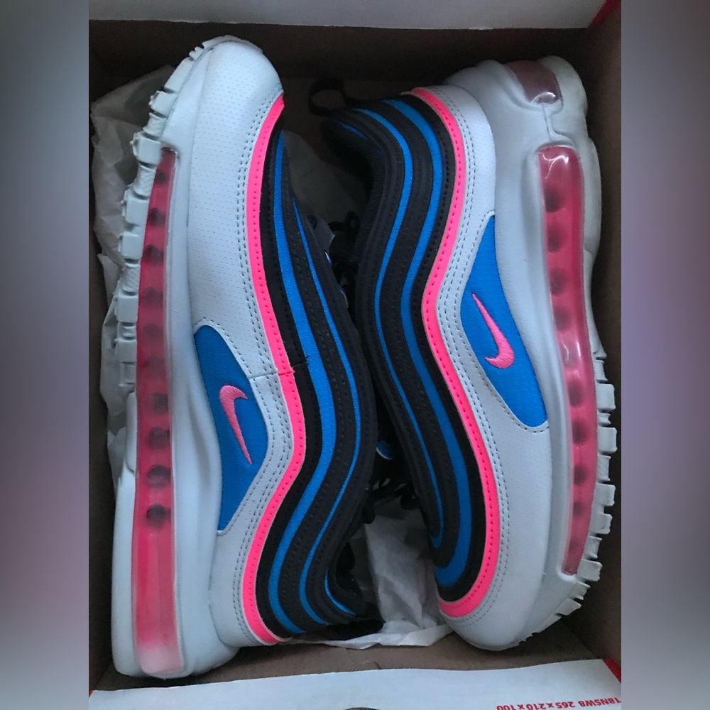 Nike Air Max 97- Pink, Blue, White